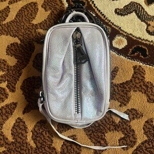 AIMEE KESTENBERG Purple Shimmer Phone Crossbody Bag